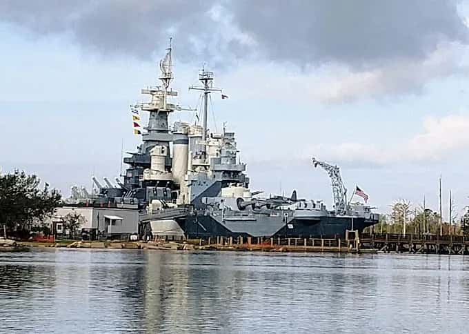 Battleship North Carolina, Wilmington