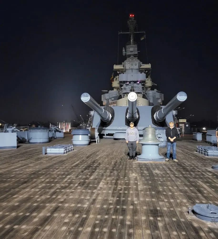 Battleship North Carolina, Wilmington